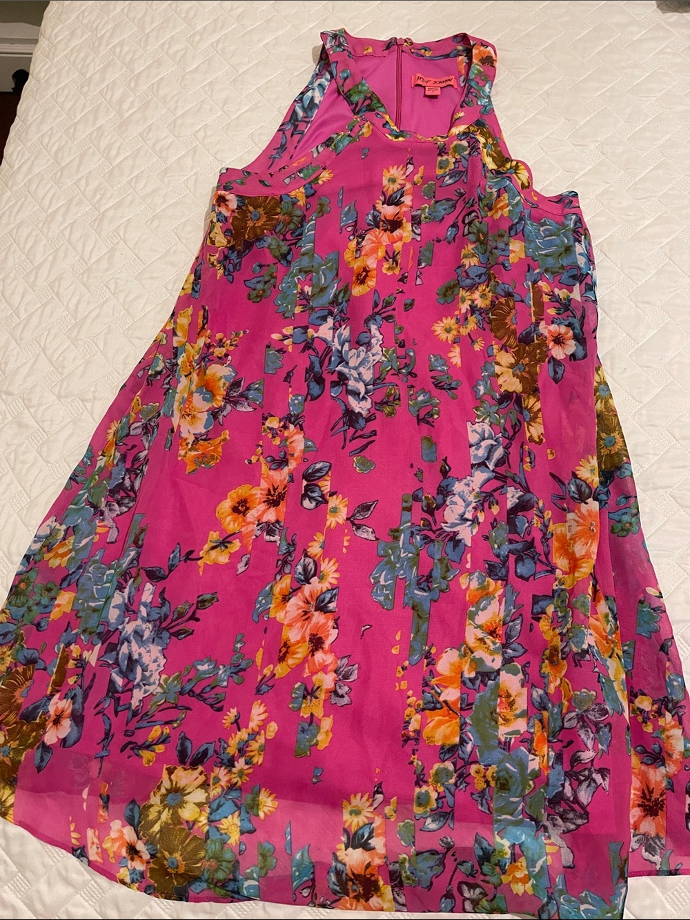 Betsy Johnson Women’s Fuchsia Floral dress